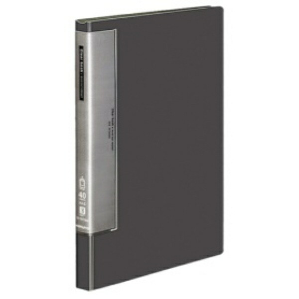 KOKUYO File Clear File Wave Cut A4 40-Pocket Black RA-T570DM