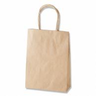 Shimojima Smooth Paper Handle Bags, Unbleached Plain, 25 Sheets, 003156902