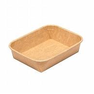 HEIKO Food Container Unbleached Food Tray 15-12 Main Unit Deep Type 50 Sheets