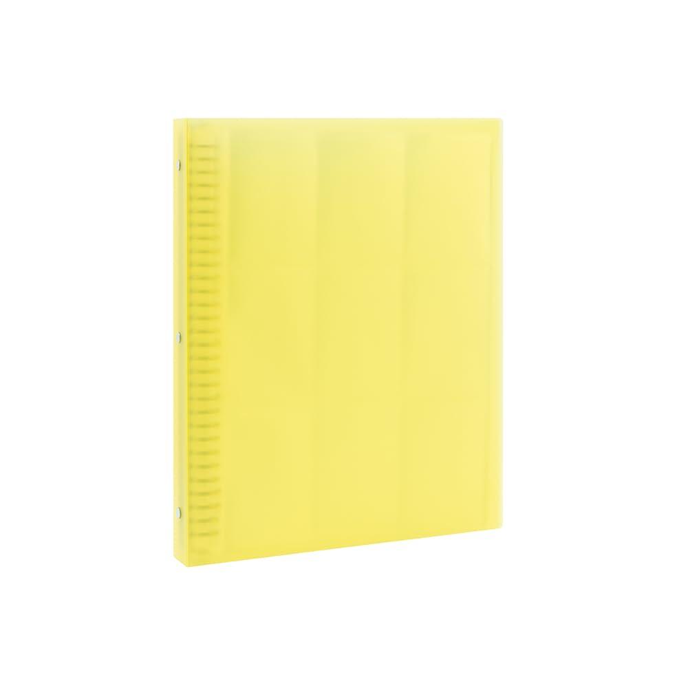 Nakabayashi [my Pick] Trading Card Binder A4 Size/30-Hole/26 Pages 450-Card Capacity Yellow MP-CBM7030-Y