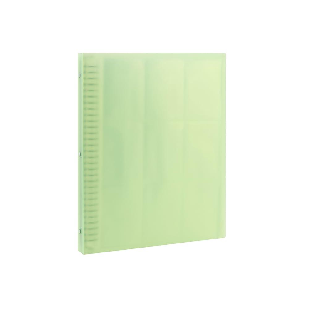 Nakabayashi [my Pick] Trading Card Binder A4 Size/30 Holes/26 Pages 450-Card Capacity Green MP-CBM7030-G