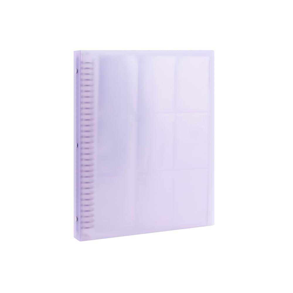Nakabayashi [my Pick] Trading Card Binder A4 Size/30-Hole/26 Pages 450-Card Capacity Violet MP-CBM7030-V