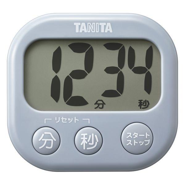 Digital Timer Antibacterial Large-Display Timer Blue Gray TD-429-BL