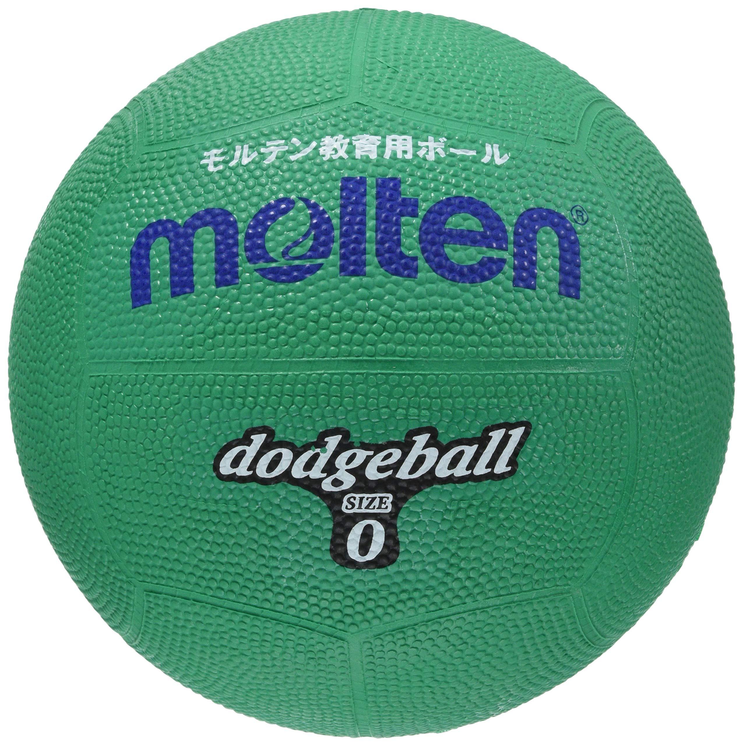 Molten Dodgeball Rubber Size 0 Ball Green D0G