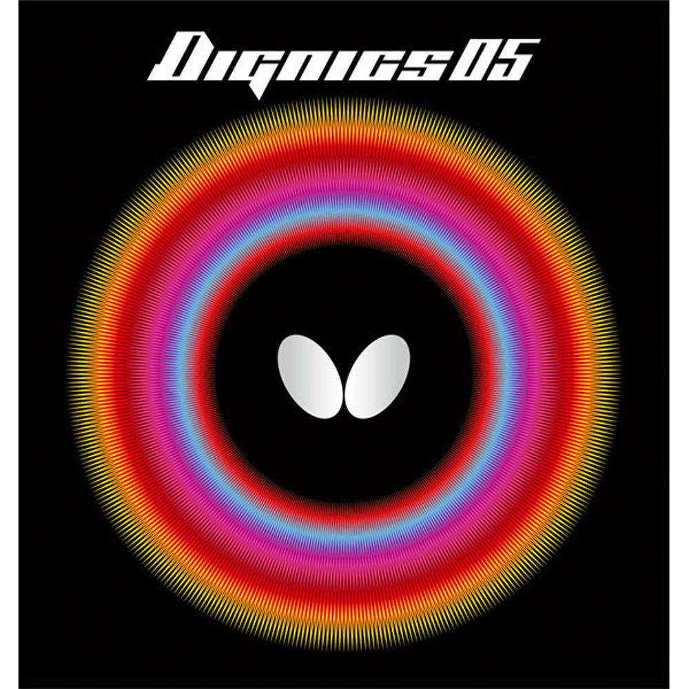 TAMASU Butterfly Table Tennis Rubber Dignics 05 High Tension Back Soft 06040 Black Thick