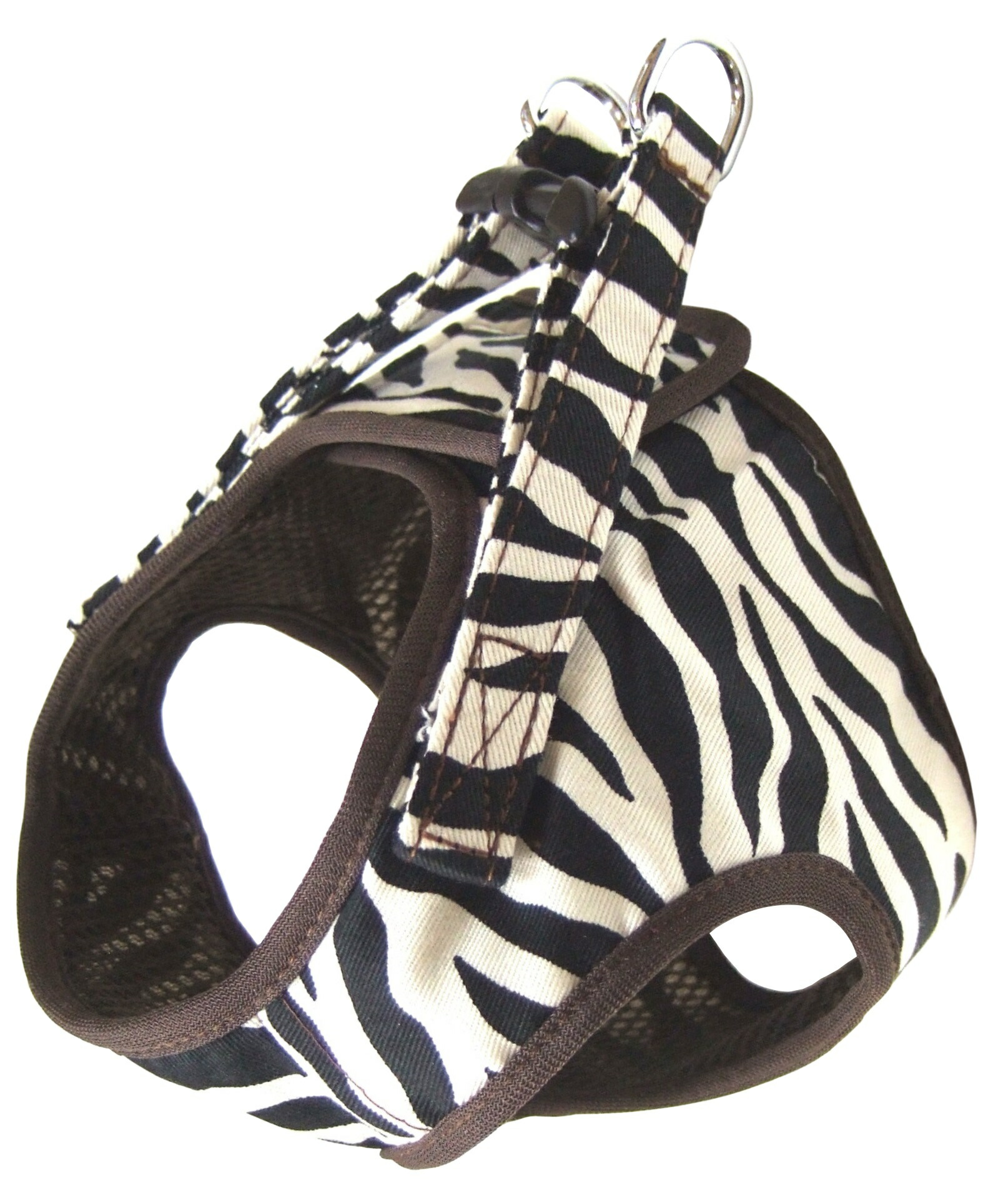 ONS Cotton Animal Soft Harness SS Zebra (Cats & Extra Small Dogs)