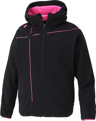 [Descente] Baseball Fleece Hoodie Fleece Jacket DBX-2660C Men's BKPK S
