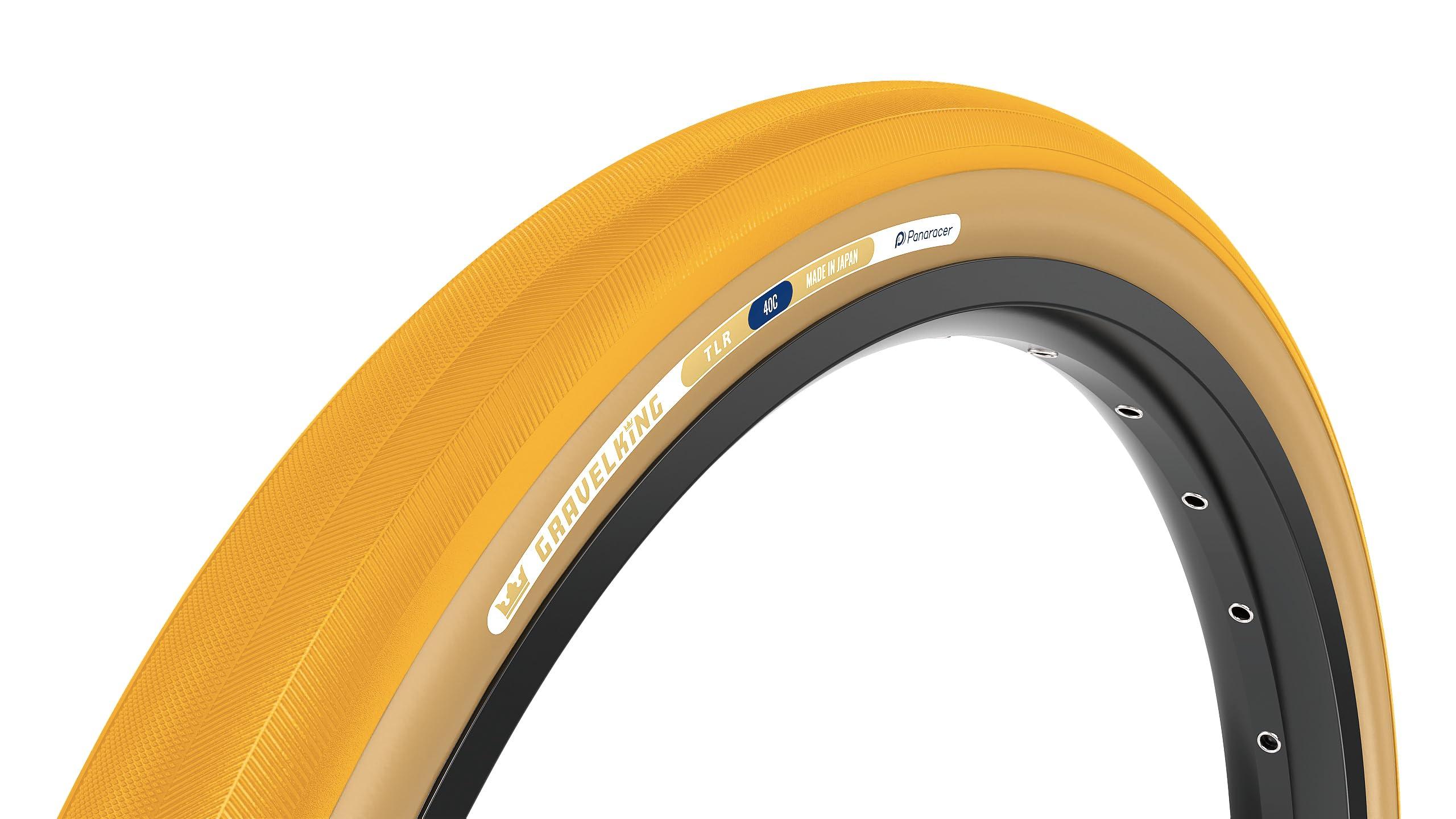 Panaracer Gravel King 700×40C Tubeless Ready Honey Butter/Brown F740-GK-HB-D2