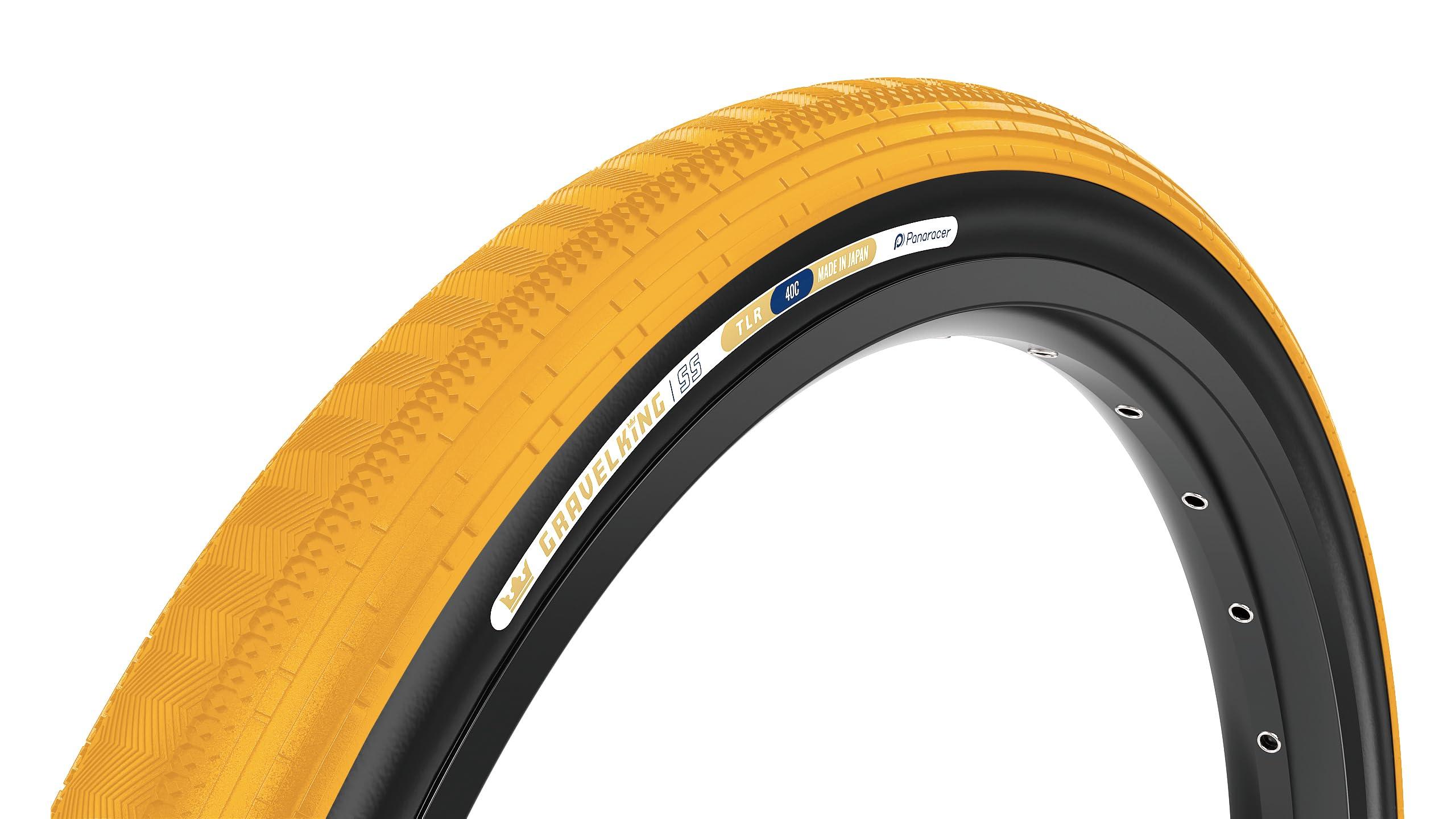 Panaracer Gravel King SS 700×40C Tubeless Ready Honey Butter/Black F740-GKSS-HB-B2