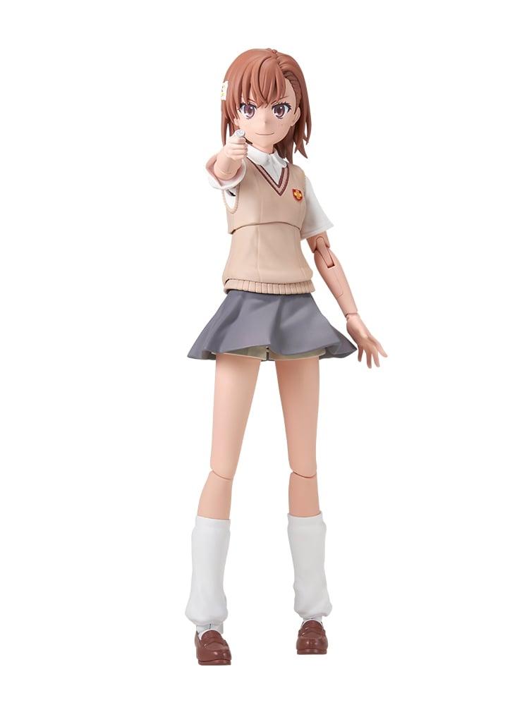 KADOKAWA PLASTIC MODEL SERIES “A Certain Scientific Railgun T” Misaka Mikoto Approx. 163mm tall Pre-painted plastic model