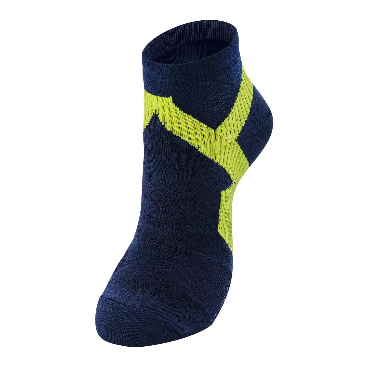 Phiten Sock King Sports Socks for Women and Men 22cm~24cm / 25cm~27cm / 27cm~29cm Made in Japan Foot Arch Support Ankle Arch Support Non-Slip Finish Cushion Pad Track & Field Marathon Running Volleyball Badminton Wrestling Boxing