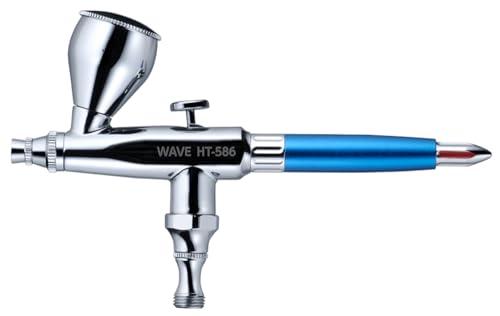 Wave Hobby Tools Series Super Airbrush Compact Lightweight Aluminum Body Painting Tool HT-586