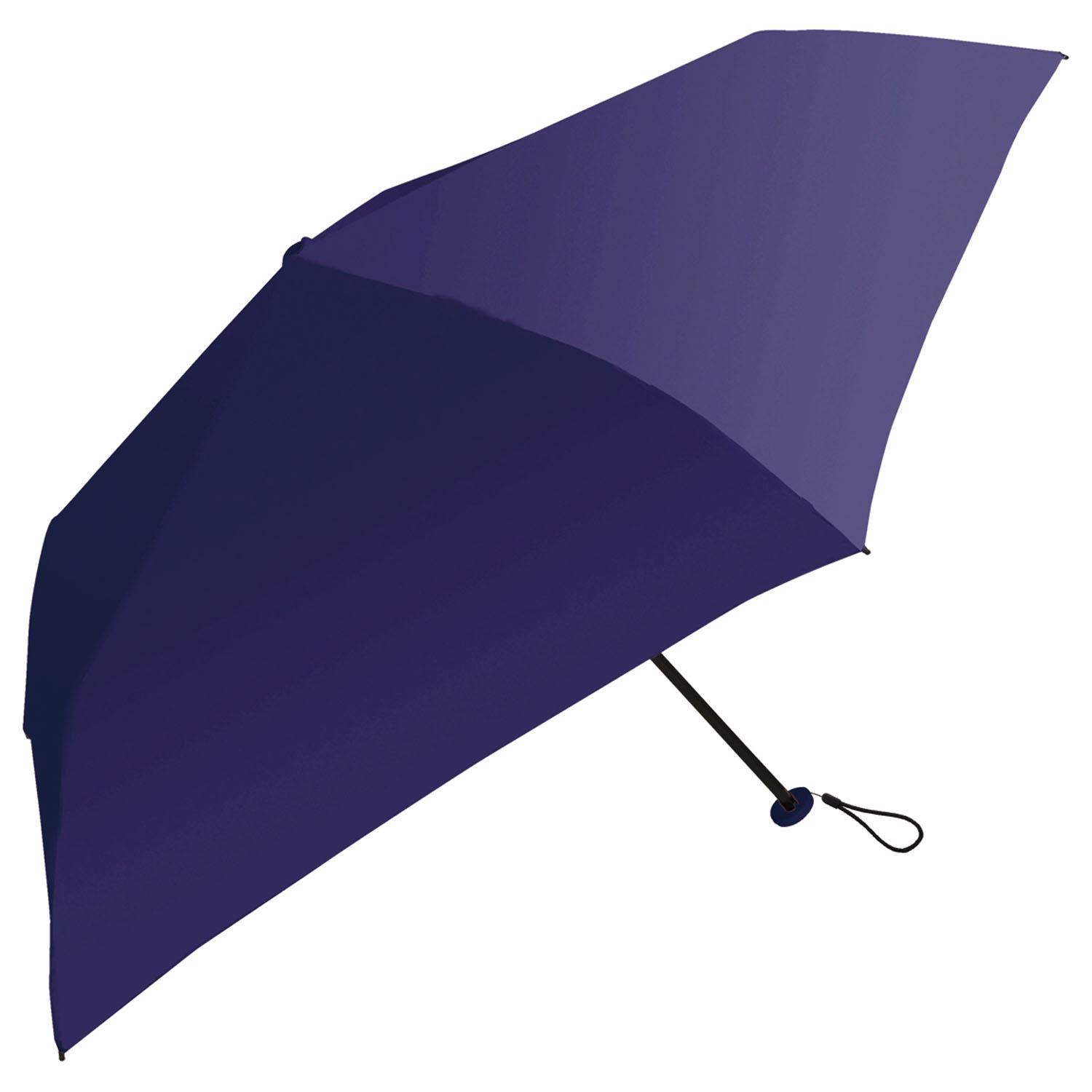 50cm UV Air Plus Folding Umbrella, Navy Blue
