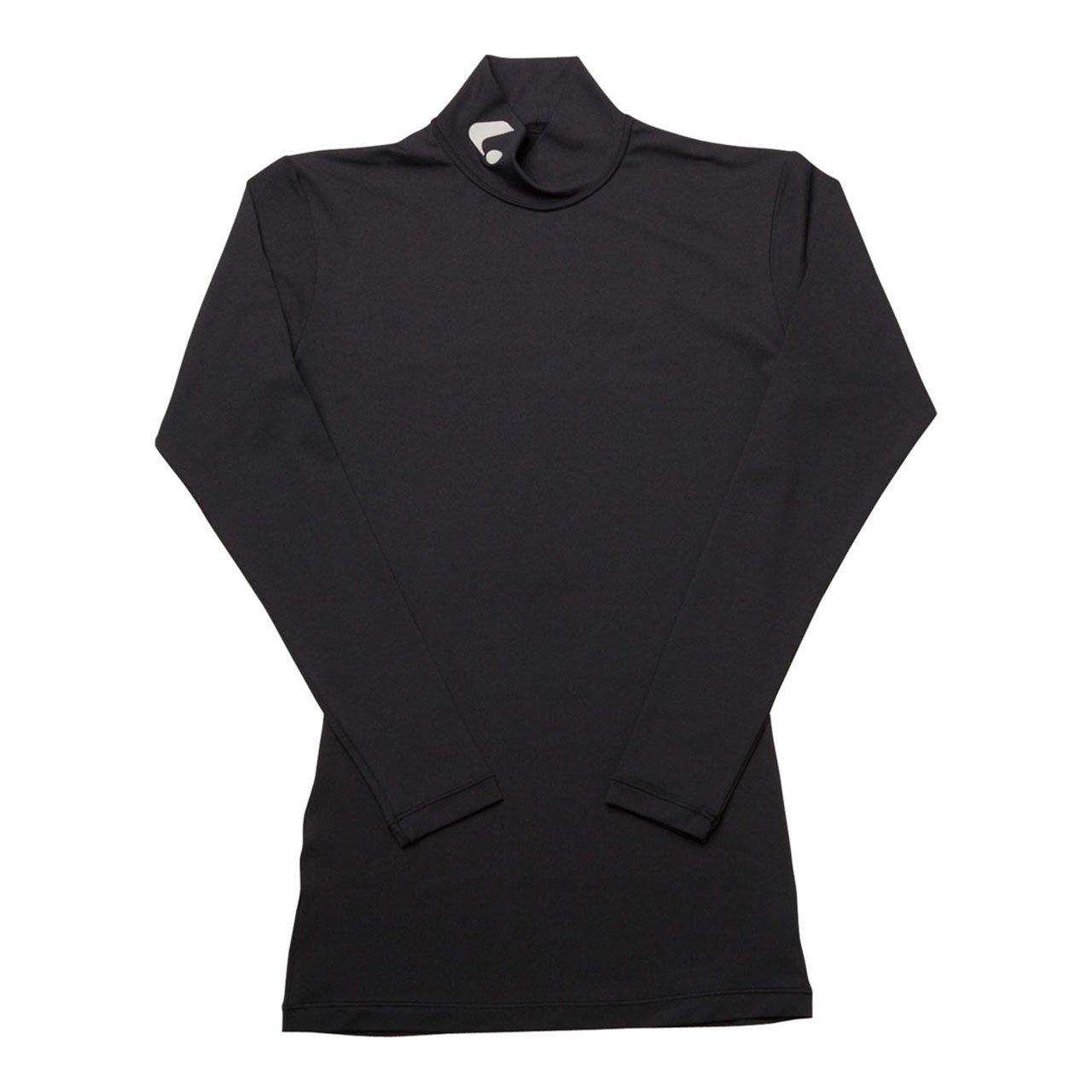 Lucent Uni Long-Sleeve Inner T-Shirt (High Neck) Black XLH5029 L