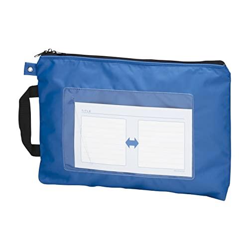 Mail Bag (Short Side Handle) CR-ME04 (A4) Blue Crown