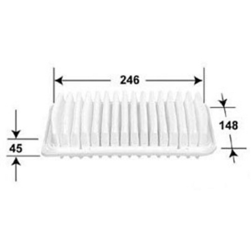 PIAA Air Filter (1-Pack) [For Suzuki/Mazda Vehicles] Alto, Wagon R, AZ Wagon, and others PS62