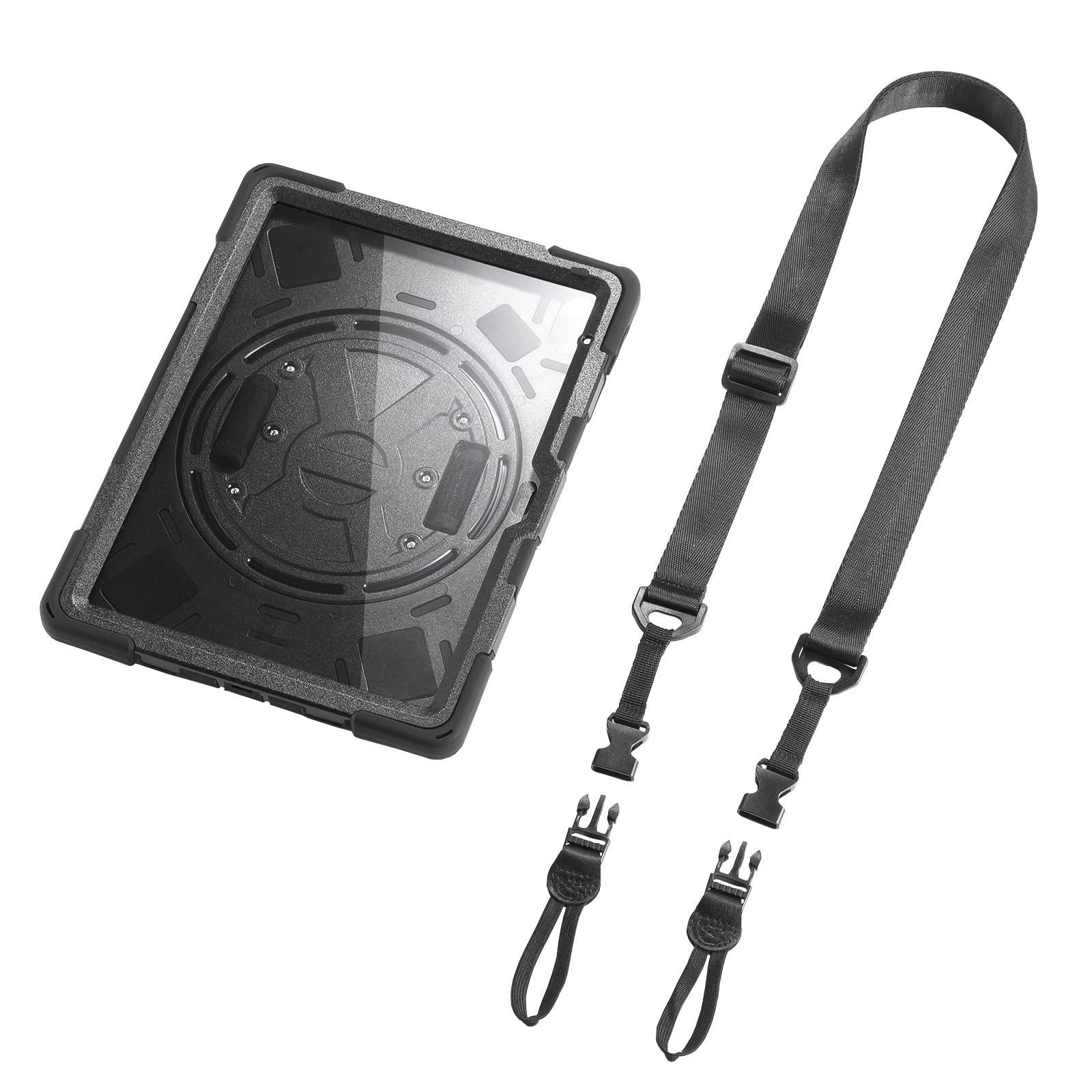 Sanwa Supply Shockproof Case with Front Protective Filter for iPad 10.9-inch PDA-IPAD1920BK