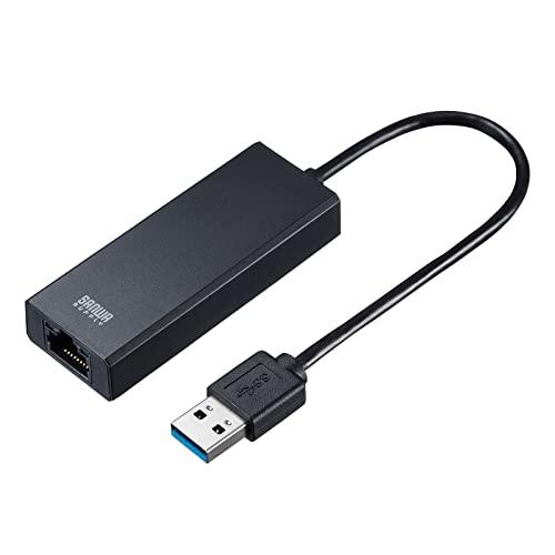 Sanwa Supply USB 3.2 to LAN Conversion Adapter (2.5Gbps Support) USB-CVLAN5BK Black