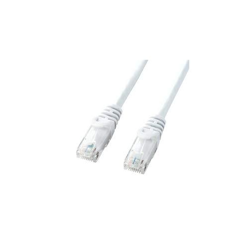 Sanwa Supply CAT6 LAN Cable (10m) UTP 1Gbps/250MHz RJ45 Snap-Proof White LA-Y6-10W