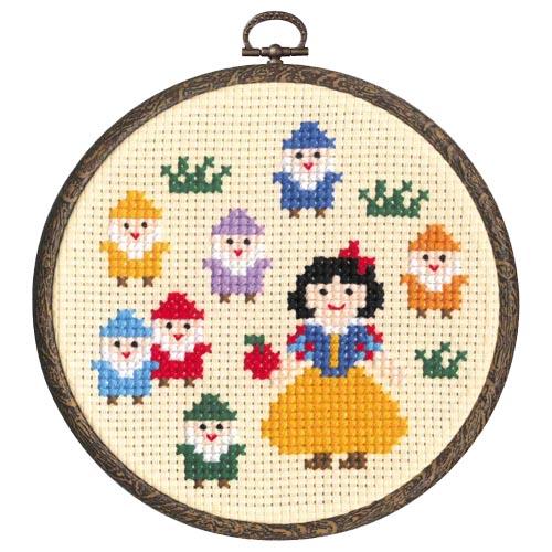 Olimpas Silk Embroidery Kit: Snow White 7367