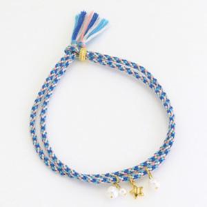Olimpas Silk Braiding Kit Kumikiki Kit Star (Blue) KM-3