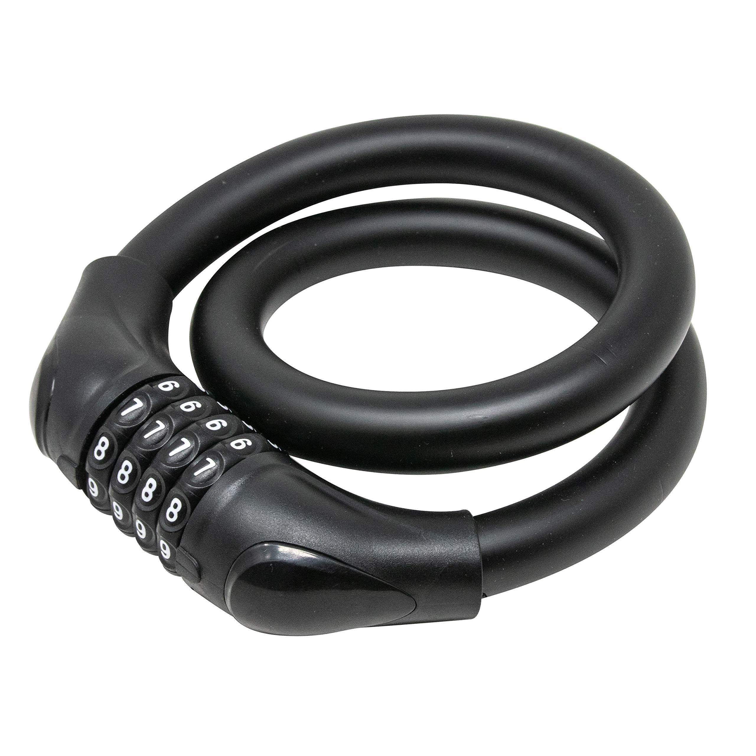 SAGISAKA Extra-Thick Dial Lock 60cm Black 43986 Approx. 60cm