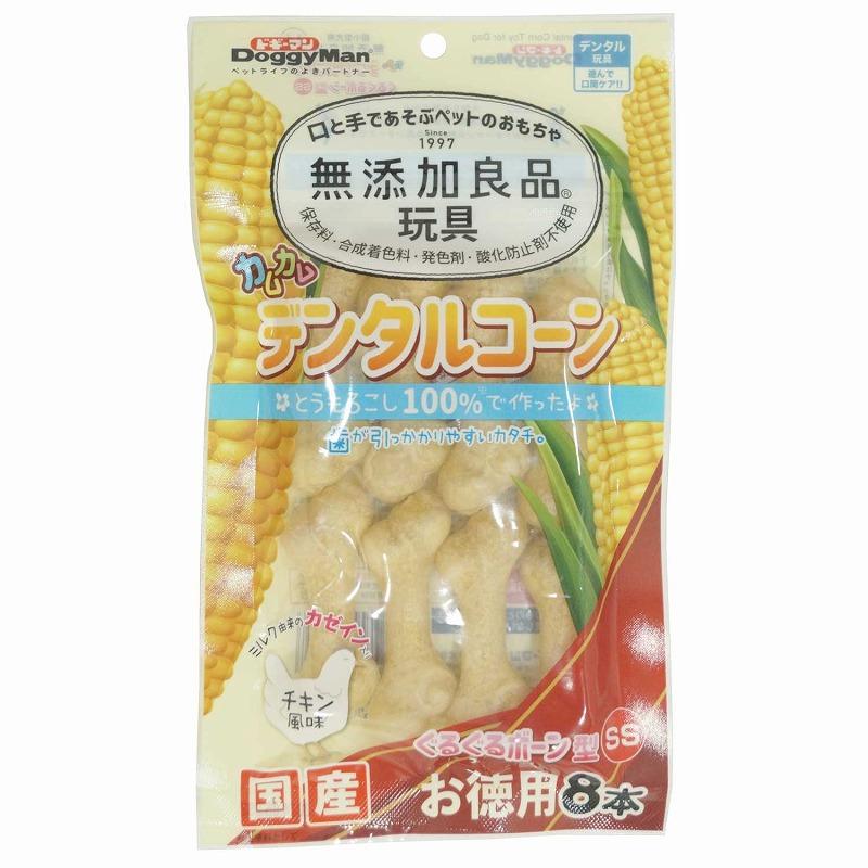 Doggyman Additive-Free Premium Kamkam Dental Cone Twisty Bone Shape SS Chicken Value Pack 8-Pack