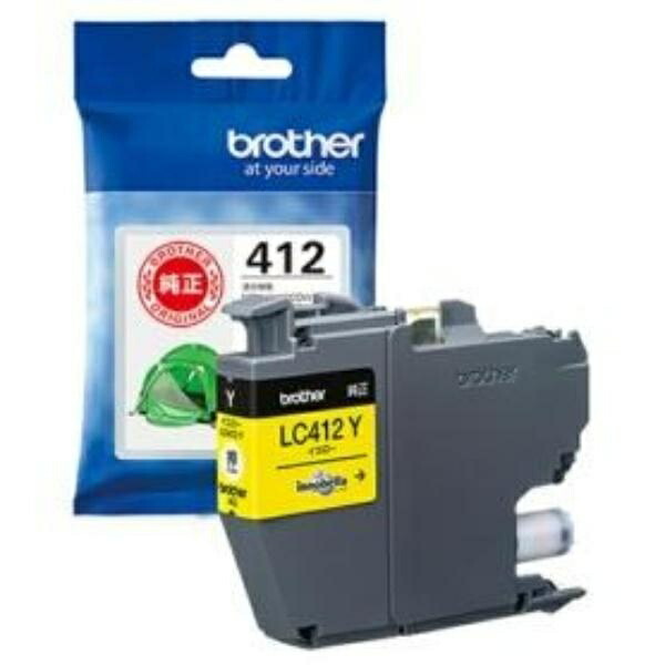 Brother Ink Cartridge Yellow LC412Y 1 piece