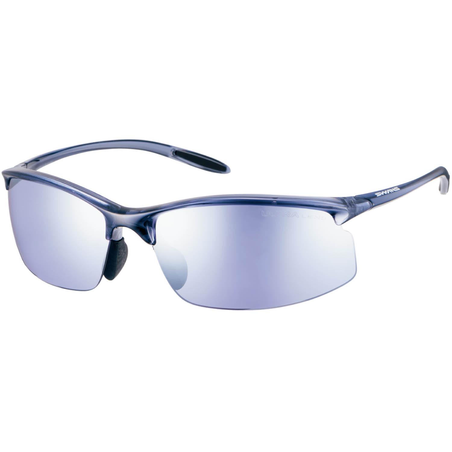 SWANS Sports Sunglasses Airless Move Mirror Lens Model SAMV-0714 CSK Clear Smoke Free Size