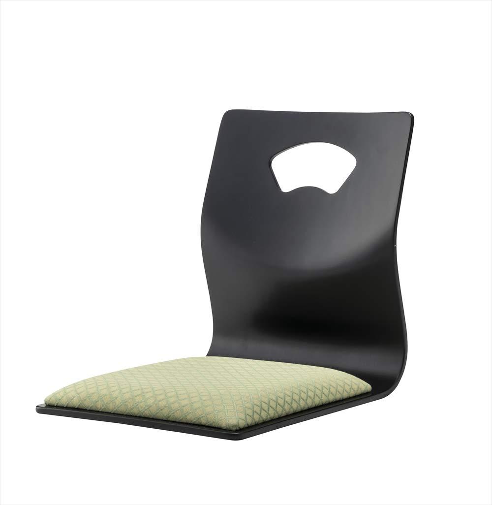 Azumaya Dining Chair Black W36×D52×H43×SH5 BC-113FYE