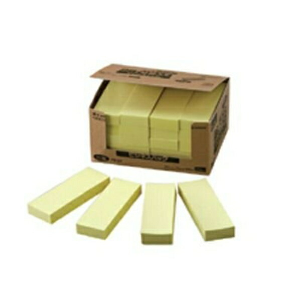 Nichiban Point Memo Sticky Notes 25×75mm 100 sheets × 20 pads FB-2Y Yellow