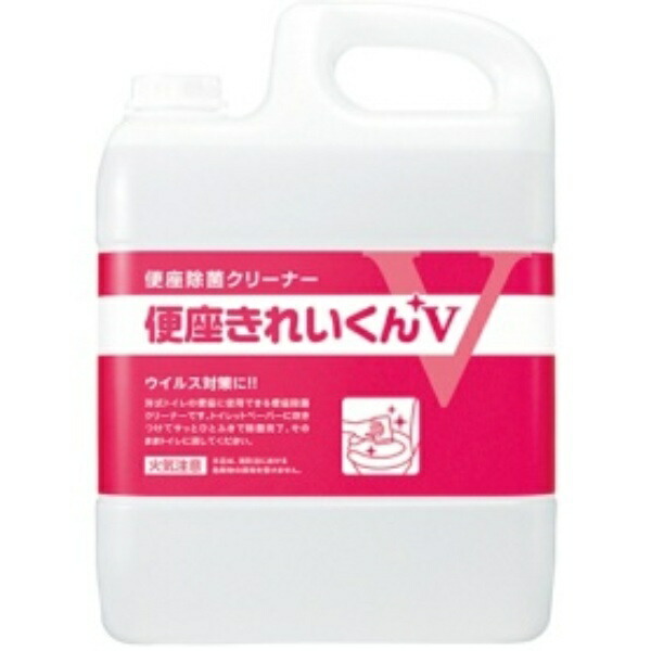 Saraya Toilet Seat Disinfectant Cleaner Toilet Seat Cleaner V 5L 1 bottle
