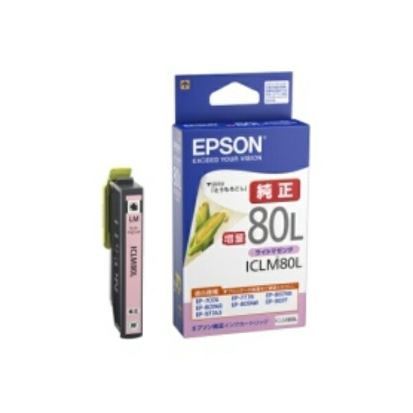 Epson Ink Cartridge Light Magenta (High Yield) ICLM80L 1 piece