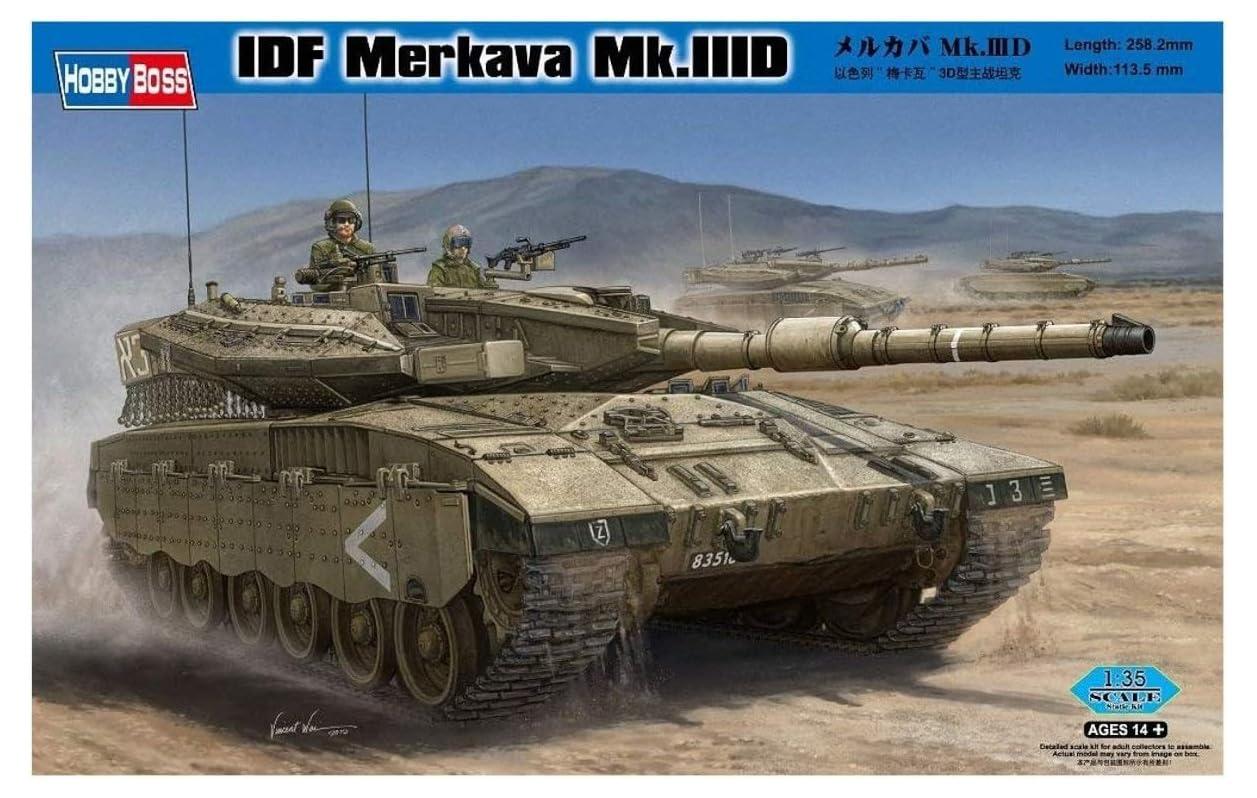 Hobby Boss 1/35 Fighting Vehicle Series Israel Merkava Mk.IIID Plastic Model Kit 82441