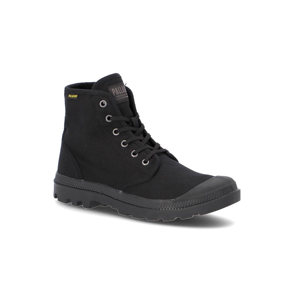 [PALLADIUM] PAMPA HI OG CVS ZIP BLACK/BLACK (001) 24.5 cm