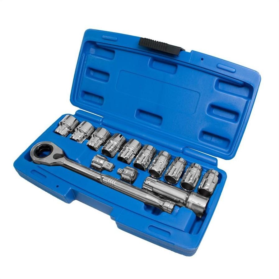 AP Go-Through Socket & Ratchet Handle Set (14-Piece Set)