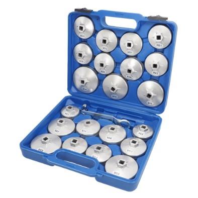 AP Oil Filter Cup Wrench Set (23-Piece Set) | Replacement Oil Filter Cup-Type Element Replacement Maintenance Wrench Aluminum
