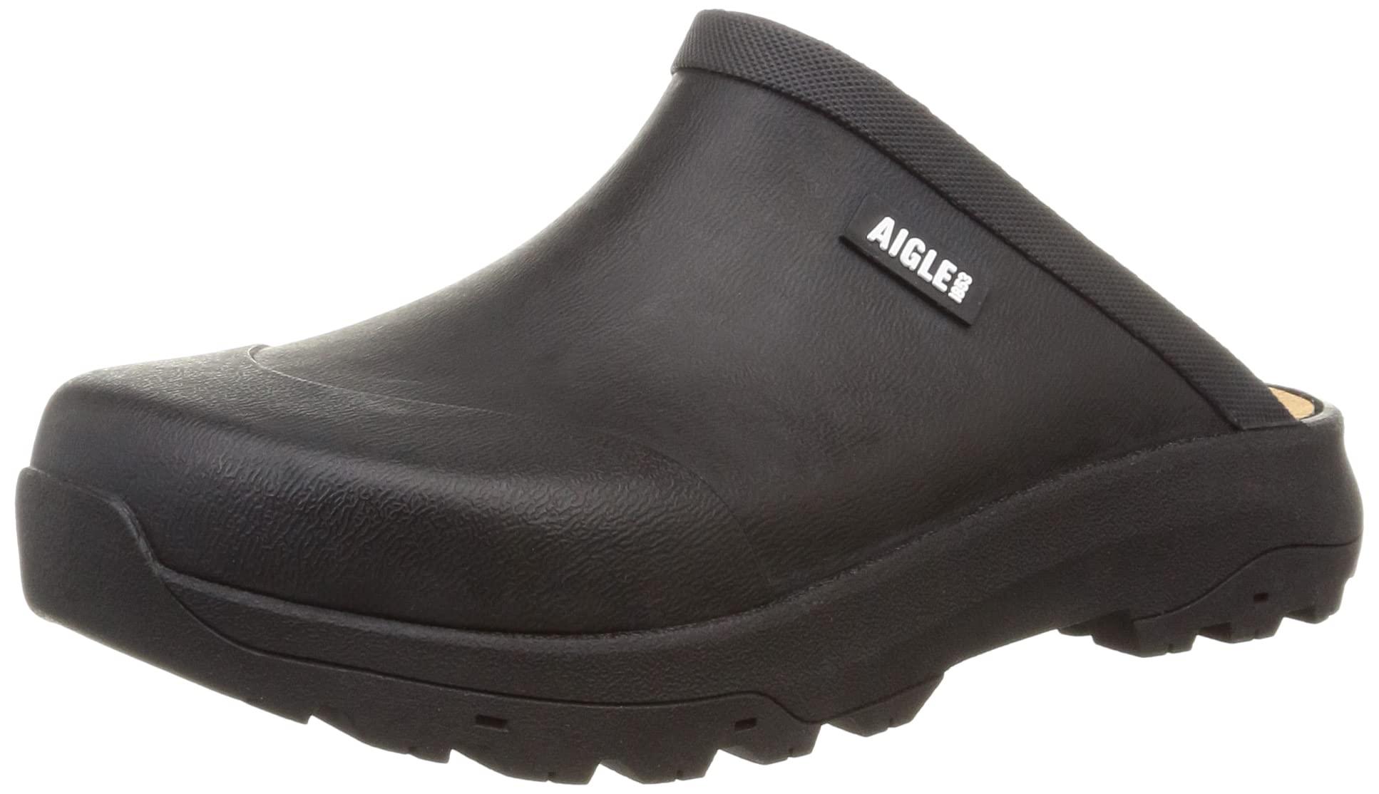 [Aigle] Rain Boots [Official] Coray Clog Sandal Slip-On Men's Black 23.5 cm