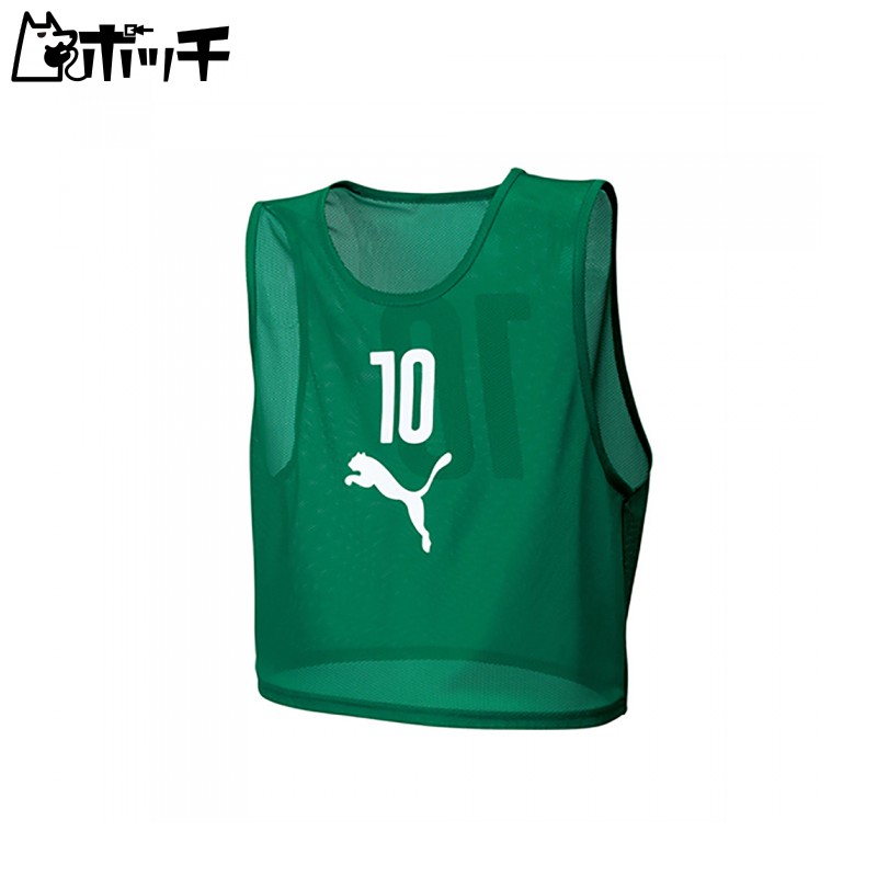 [PUMA] Soccer Vest Bib Set (10-Piece Set) 920604 Men's 2024 Fall/Winter Color Power Green (02) S