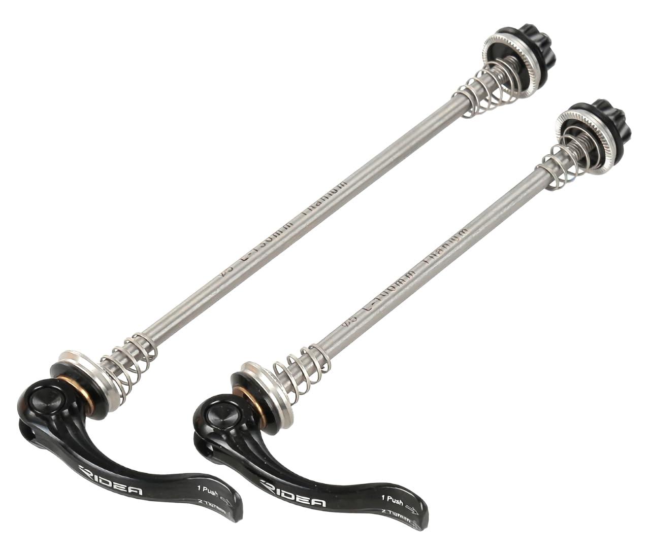 RIDEA Ti Quick Release ROAD LS3D-100/130 Black 147-05922