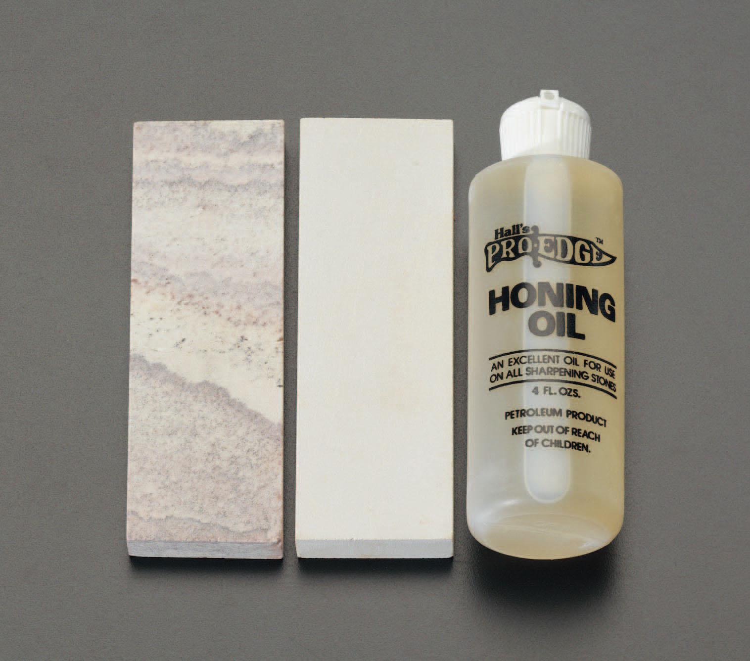 ESCO 125x41x13mm Oilstone Set - Natural (Medium Grit, Fine Grit) EA522AC-12