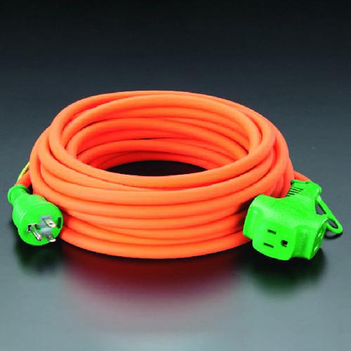 ESCO AC125V/15A/10m Extension Cord (Grounded/Orange) EA815GA-13