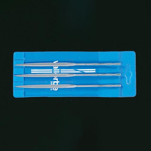 ESCO 160mm Precision Files (Half-Round, 3-Piece Set/Coarse, Medium, Fine) EA521VL-2