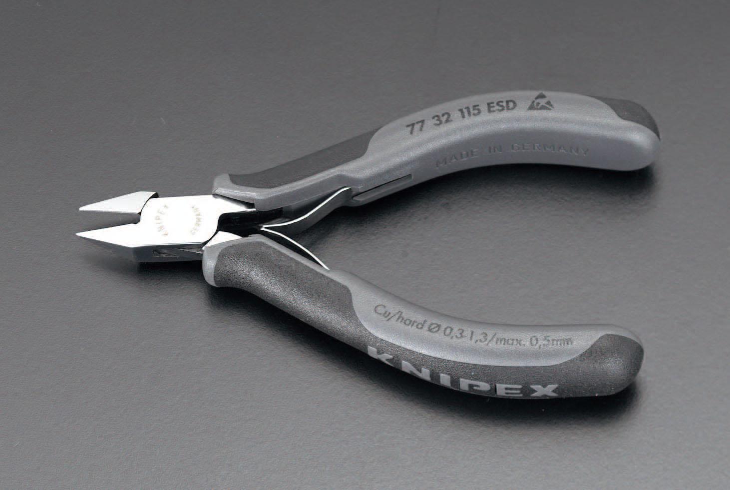 ESCO 115mm Precision Nippers (ESD Grip) EA535KC-13