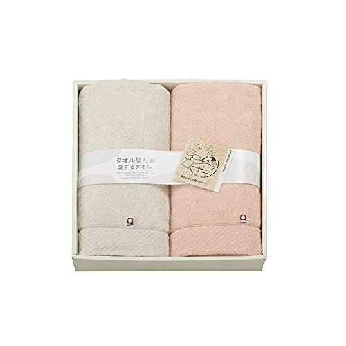 Imabari Towel Gift Set (2-Piece) Bath Towel 60×120cm The Towel Shop's Favorite Towels Boxed Gift Made in Japan
