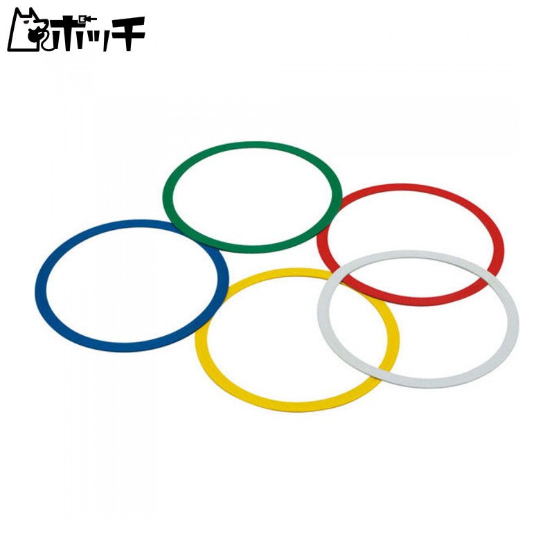 TOEI LIGHT School Equipment Supplies Step Color Rubber Ring 40 B6009