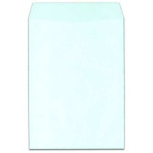 King Corporation Color Craft Envelopes, Square Type 2, 85g/m², No Postage Frame, Mizu, Commercial Pack 080412, 1 Box (500 Sheets)