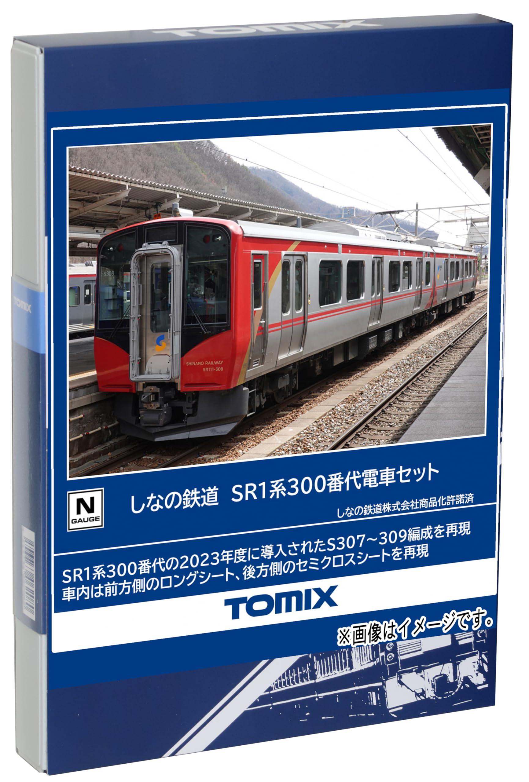 TOMIX N Gauge Shinano Railway SR1 Series 300 Subseries Set 98147 Model Train Electric Train