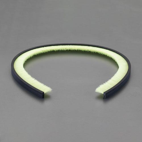 30mm x 1.0m Seal Brush (Plug-in Type/PP/Black) EA979KJ-1B