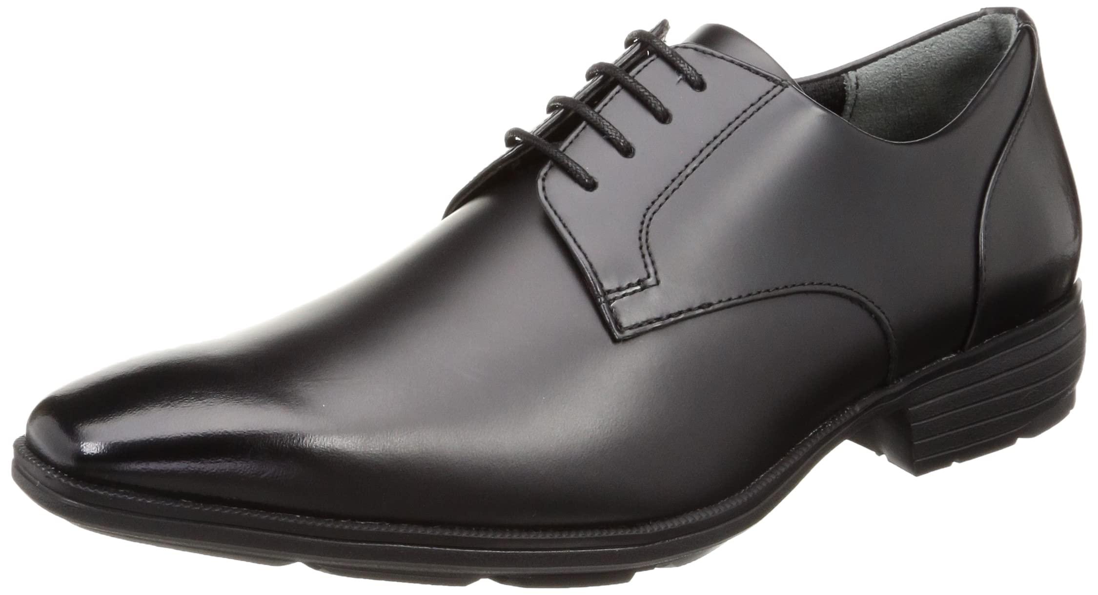 [Texy Lux] Business Shoes ASICS Shoji Genuine Leather TU-7031 Men's Black 26.0cm